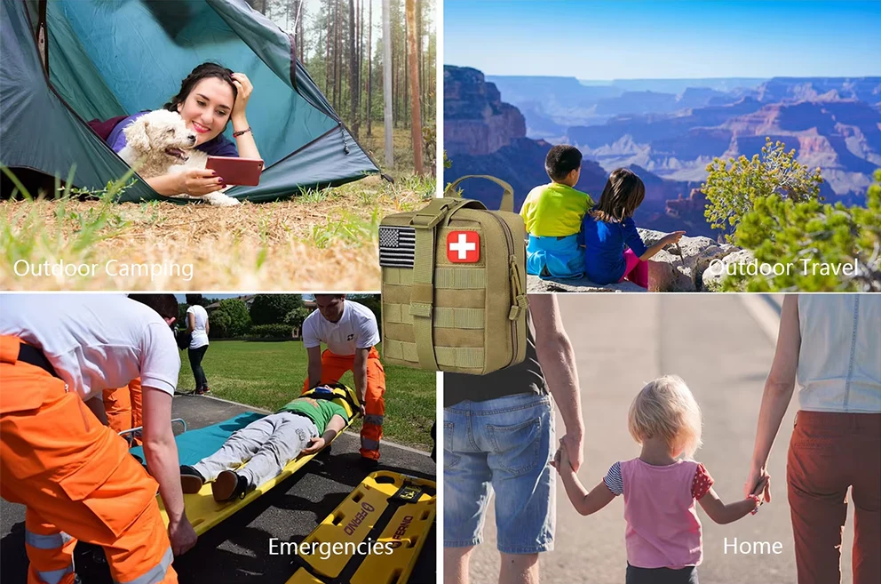 Heavy-Duty Military Tactical First Aid Kit