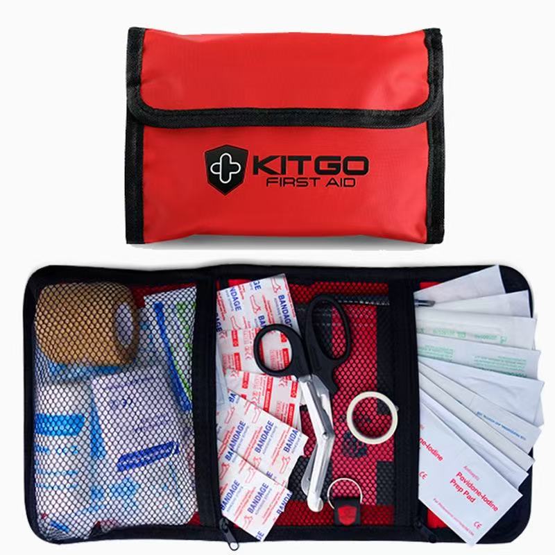 Kebon faltbares tragbares Erste-Hilfe-Set – leichte medizinische Schutztasche