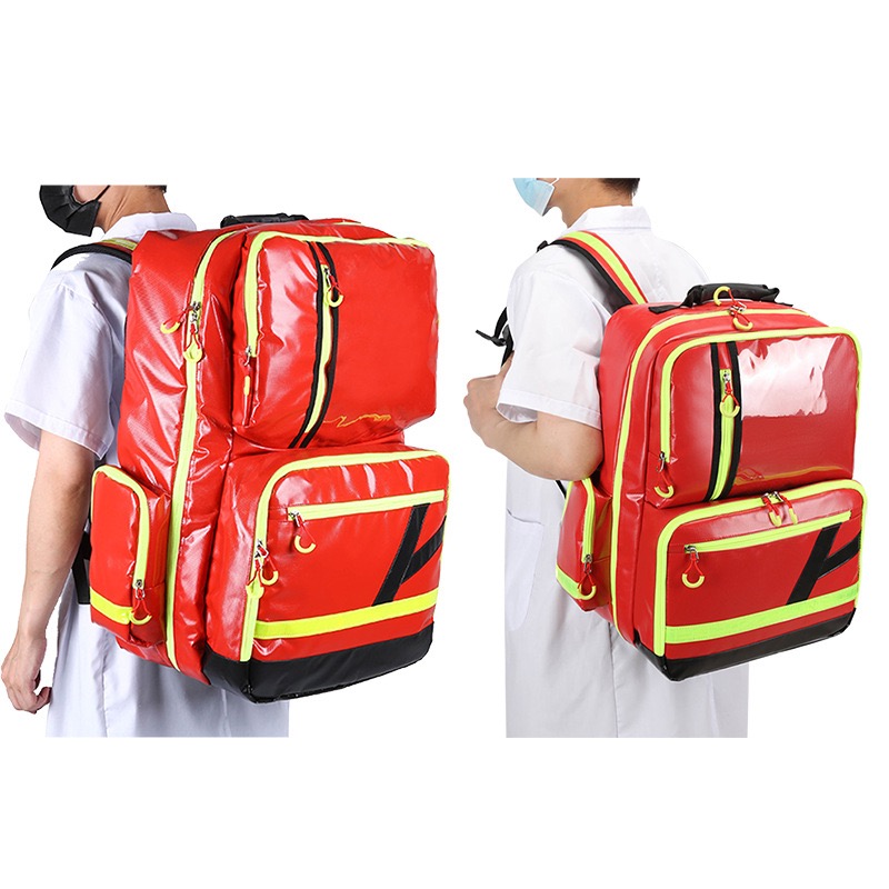 Diagnose- und Epidemiepräventionsrucksack mit großem Fassungsvermögen für Ersthelfer